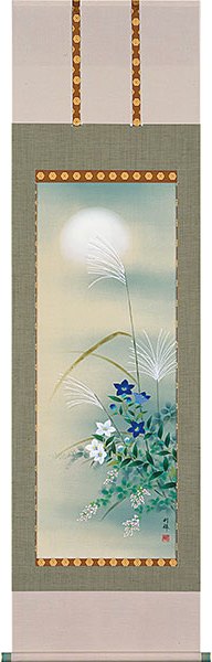 楽天市場】掛け軸 旅立 (小栗千秋) （掛軸小物なし) 送料無料 【掛軸