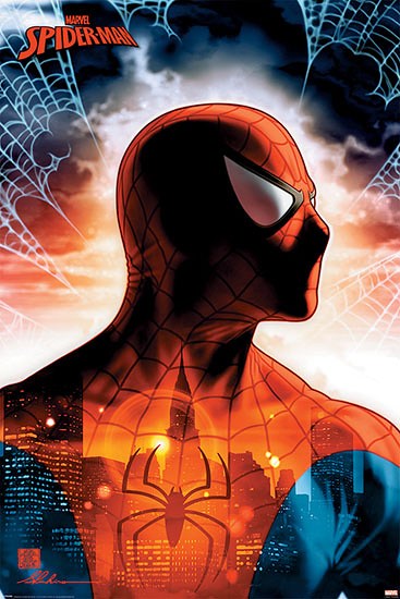 上品なファッション 楽天市場】スパイダーマン Protector of the city ポスター 軽量 アメコミ