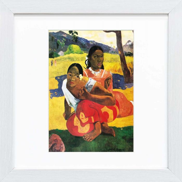 ポール・ゴーギャン、【ナフェア・フォア・イポイポ（いつ嫁ぐのか）】 ゴーギャン『ナフェア・ファア・イポイポ（あなたはいつ結婚するの