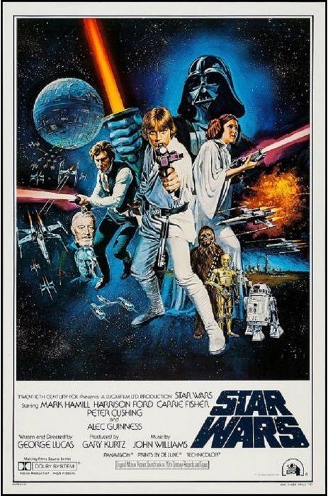 楽天市場】スターウォーズ 映画ポスターフレームなし 91.5×61cm