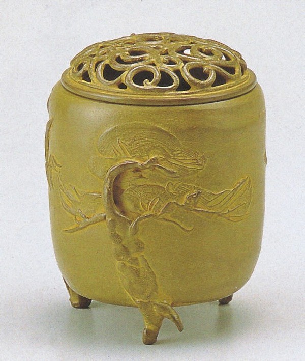 楽天市場】松鶴文香炉 名取川雅司作品 高岡銅器 桐箱付き 送料無料