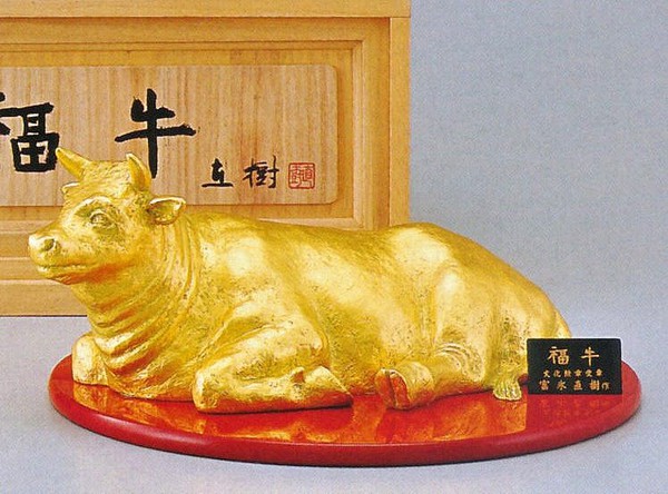 楽天市場】牛の置物 銅製招財古銭牛 : 中国貿易CTCオンラインShop