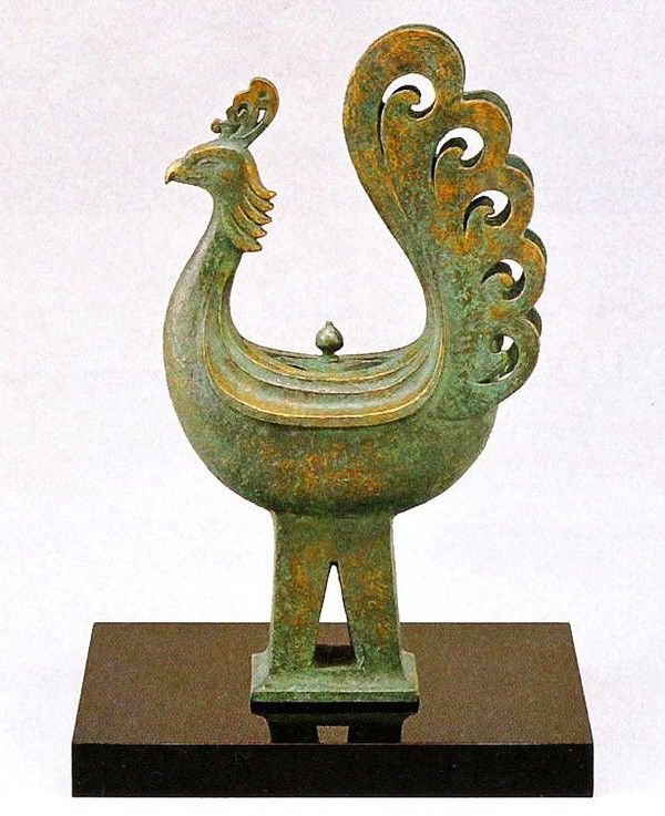 楽天市場】松鶴文香炉 名取川雅司作品 高岡銅器 桐箱付き 送料無料