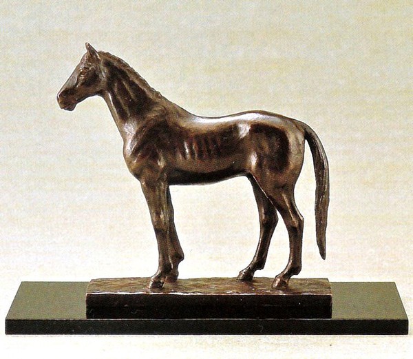 勇馬　10号　馬の置き物 高岡銅器 銅製置物 勇馬 10号 49-03
