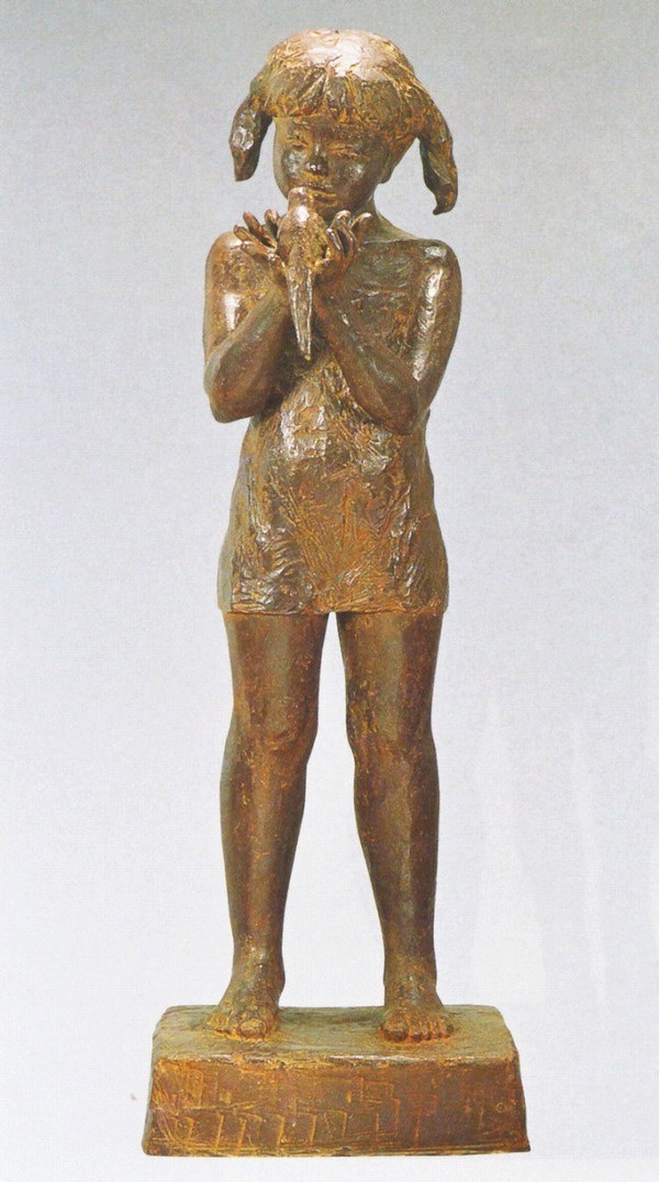 高岡銅器 ブロンズ像「街角」高さ33cm 女性 犬 銅像 洋風置物 銅器 高岡銅器 ブロンズ像「街角」高さ33cm 女性 犬 銅像 洋風置物