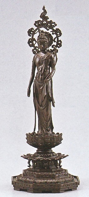 楽天市場】観音像 高村光雲作品 聖観音像 蓮台付(小) 銅製 明治の巨匠