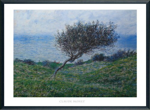 楽天市場】モネ作品 ダリアの咲く庭 ポスター 軽量アルミ製フィット