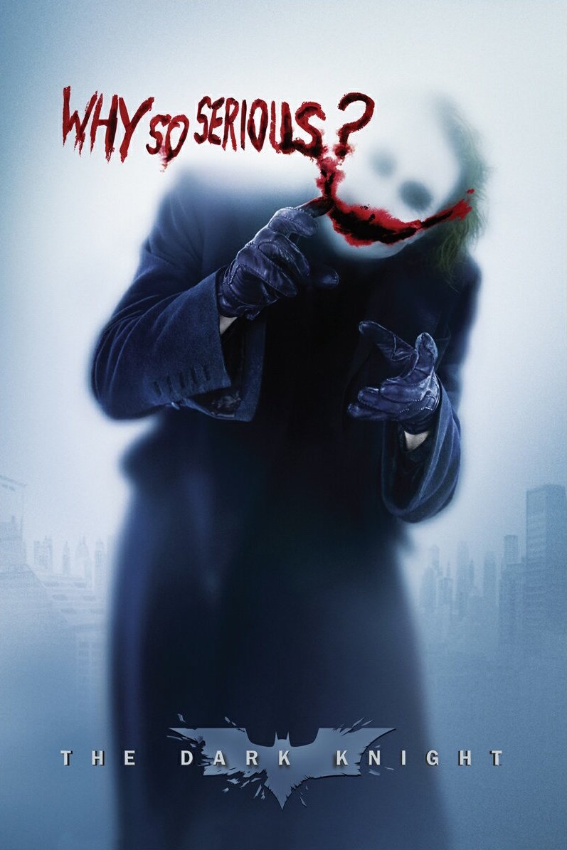 ダークナイト　両面　バッドマン　オリジナル版　映画ポスター　ヒースレジャー ダークナイト 両面 バッドマン オリジナル版 映画ポスター