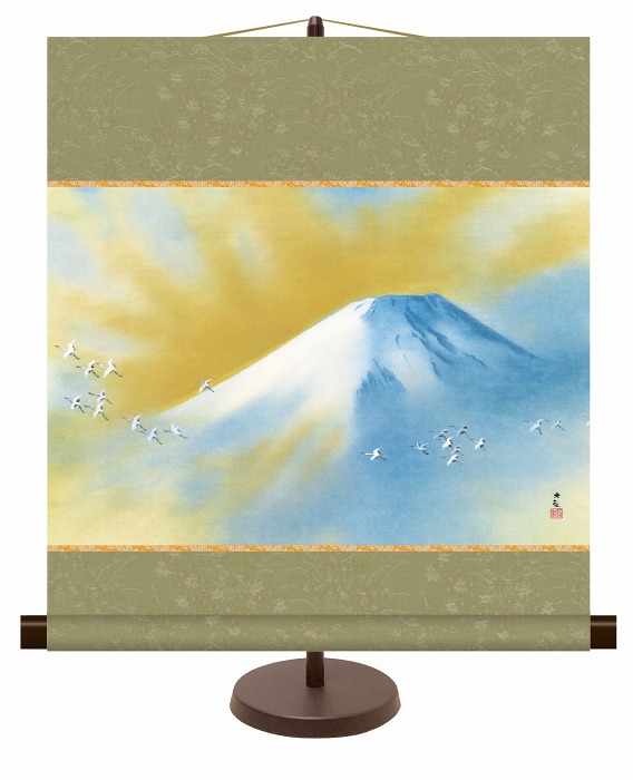 霊峰飛鶴 横山大観作品 和風モダン掛 掛け軸 高精細巧芸画 5,170円
