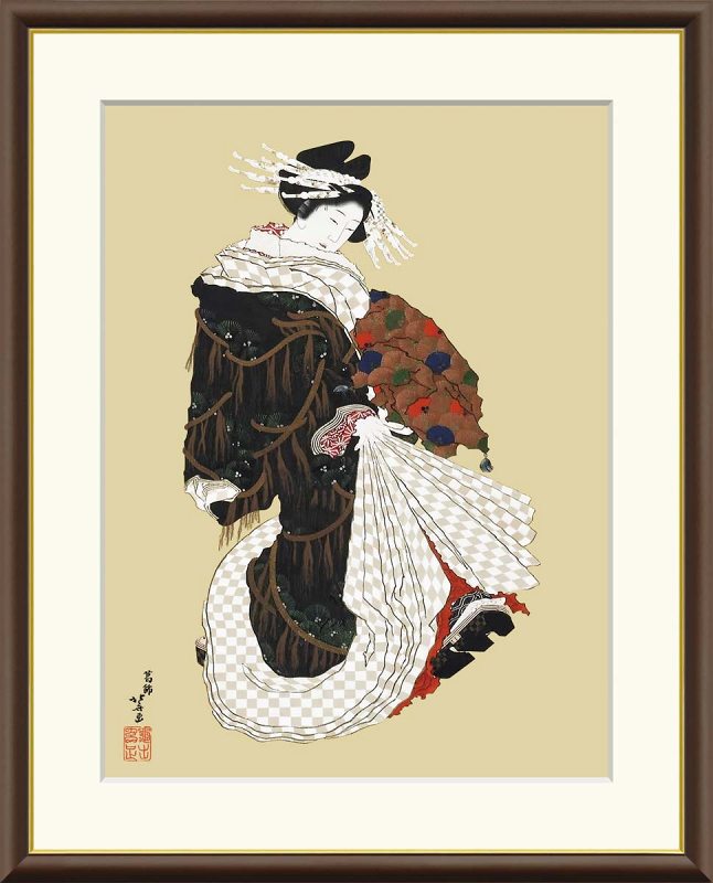 楽天市場】葛飾北斎 「白梅図」 工芸軸 : 小野画廊