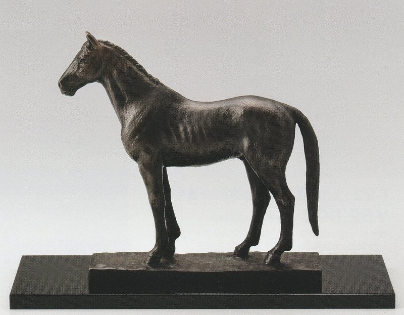 楽天市場】高岡銅器 午 干支 馬の置物 うま 躍進 日本彫刻界の最高峰