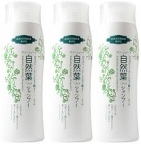 グリーンノート 18種天然アミノ酸　自然葉シャンプー ３００ｍｌ 3本セット