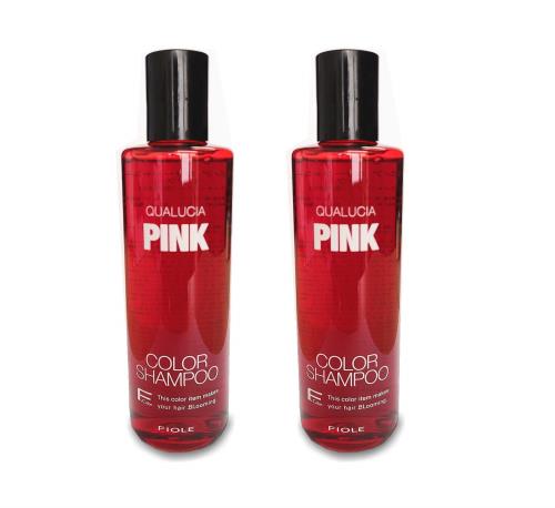 フィヨーレ クオルシア カラーシャンプー 250ml ピンク ×2セット