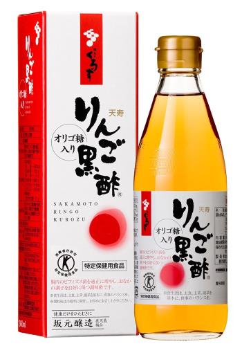 楽天市場】坂元のくろず・天寿りんご黒酢360mlセット（K-23）＜坂元
