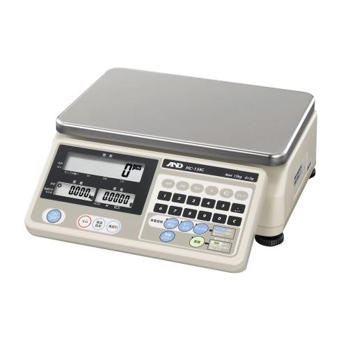 AD 個数計 HC-15Ki ≪ひょう量:15kg 最小表示:2g(計量可能最小単重:0.4g) 皿寸法:300(W)*210(D)mm 検定無≫ 42,760円