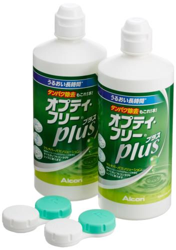 オプティフリープラス Wパック （360ｍｌ×2本入 レンズケース付）4箱