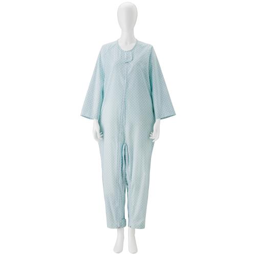竹虎 竹虎介護ねまき ブルー Lサイズ