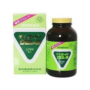 清浄スーパークロレラ1500粒
