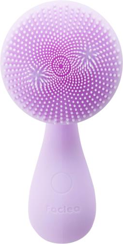 毛穴すっきり! カロスビューティーテクノロジー(KALOS BEAUTY TECHNOLOGY) Faclea 電動 洗顔ブラシ 音波 磁気 防水 植物性シリコンでお肌にやさしい (パステルパープル)