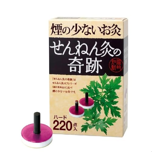 煙の少ないお灸 せんねん灸の奇跡 ハード 220点入