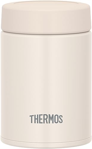 小容量モデル サーモス 真空断熱スープジャー 200ml アイボリー コンパクトサイズ 保温保冷 お手入れ簡単 口当たりがやさしい丸口設計 JBZ-201 IV