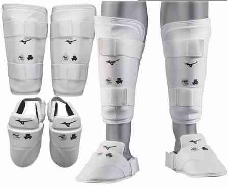 MIZUNO - 空手防具セット MIZUNO 3点セット ミズノ 空手 インステップガード＆シンガード