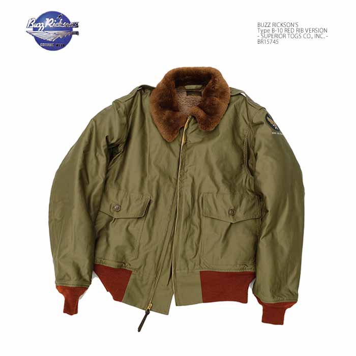 楽天市場】バズリクソンズ アウター BUZZ RICKSON'S BR15746 B-10 赤