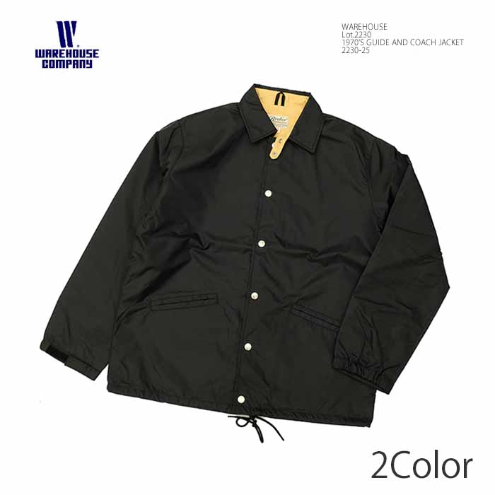 ウエアハウス WAREHOUSE 2230-25 Lot.2230 ナイロン コーチ ジャケット メンズ | ヒノヤ