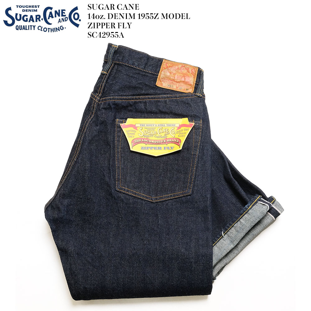 sugar caneストレートデニム 30-34 SUGAR CANE(シュガーケイン) / Lot 304 16.25oz SUGAR CANE
