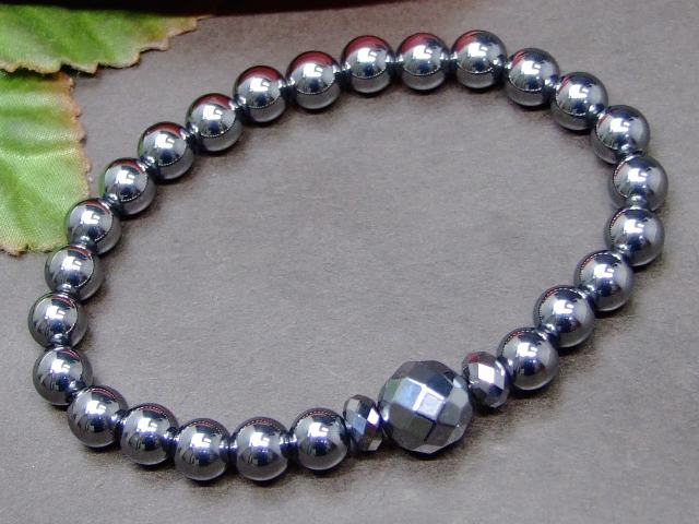 【高純度】 テラヘルツ 12mm シンプル ブレスレット 天然石 美容 健康 70726f647563742f32303233303231