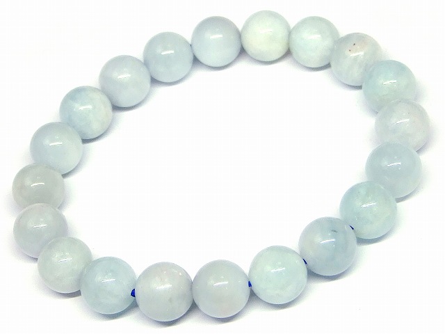 楽天市場】g3-205K 今月の半額 9mm～10mm A アクアマリン ブレスレット