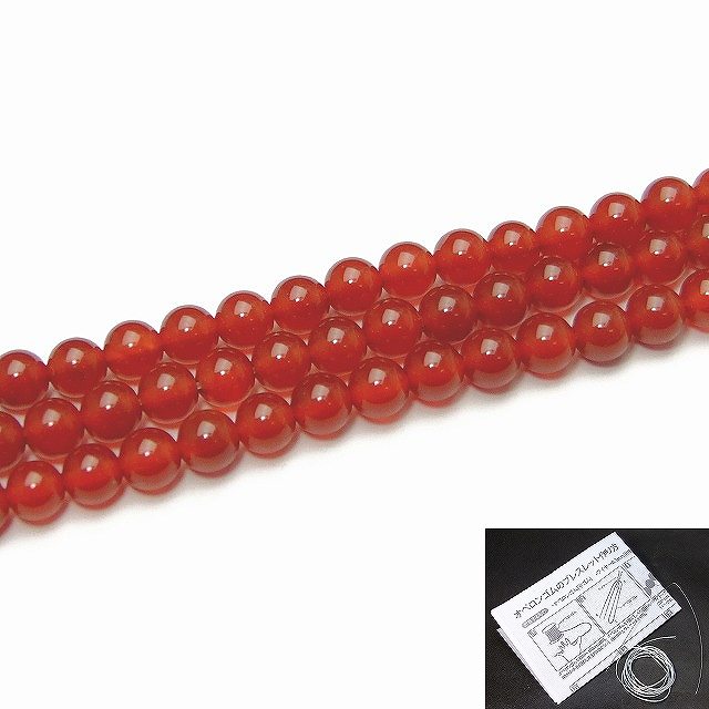 楽天市場】≪11709≫○6mm○5A○赤瑪瑙○鑑別済・本物保証○送料