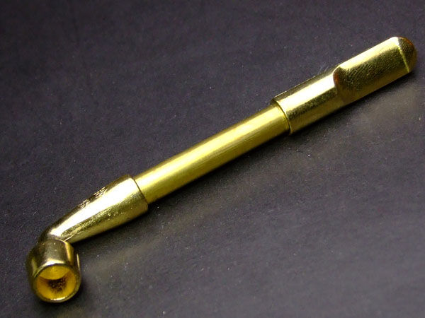 楽天市場】小粋ミニ煙管 全2色 きせる メタルミニギセル 約60mm