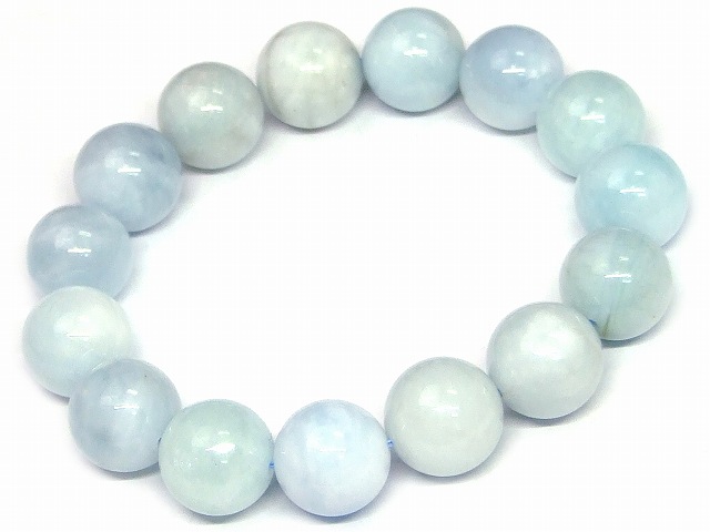 楽天市場】g3-203E 今月の半額 アクアマリン 14mm A+ ブレスレット