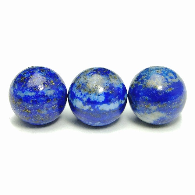 【送料無料】天然石ラピスラズリ ボール型3個 s-dscf5929.jpg