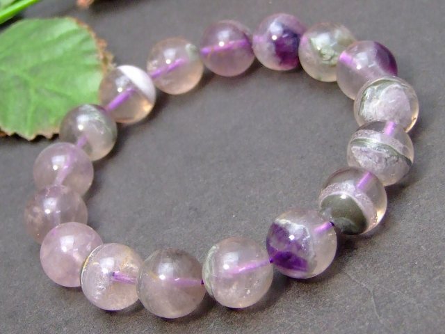 楽天市場】g3-328Q ミックスファントムフローライト 12mm A 蛍石