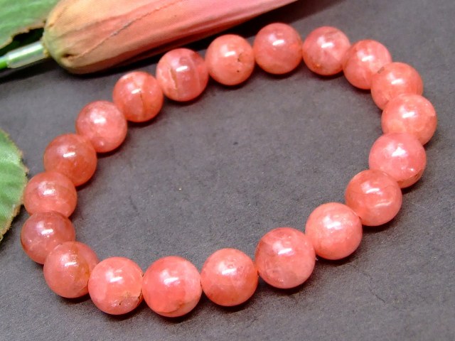 楽天市場】60533 鑑別書付き アイス インカローズ 10mm AA+