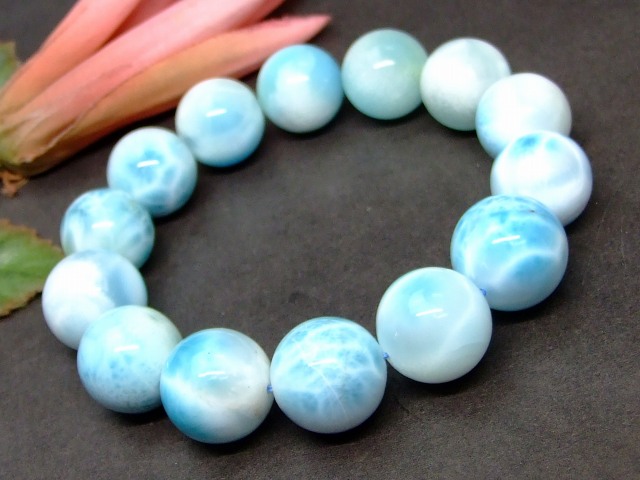 限定超SALE！上級品♡希少 天然パープルラリマーブレス 鑑定証明書付 新品 限定超SALE！上級品♡希少 天然パープルラリマーブレス 鑑定証明書付