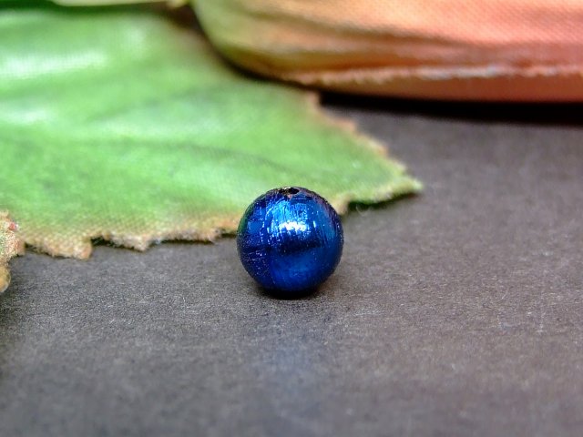 楽天市場】30857G 8mm 5A ブルーギベオン 鉄隕石 1粒売り 鑑別済・本物