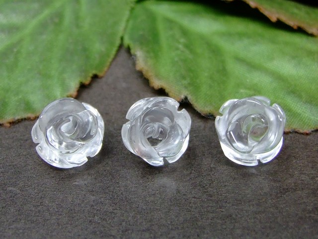 輸入雑貨　赤い薔薇　天然水晶石　クリスタルアート s-dscf6145.jpg