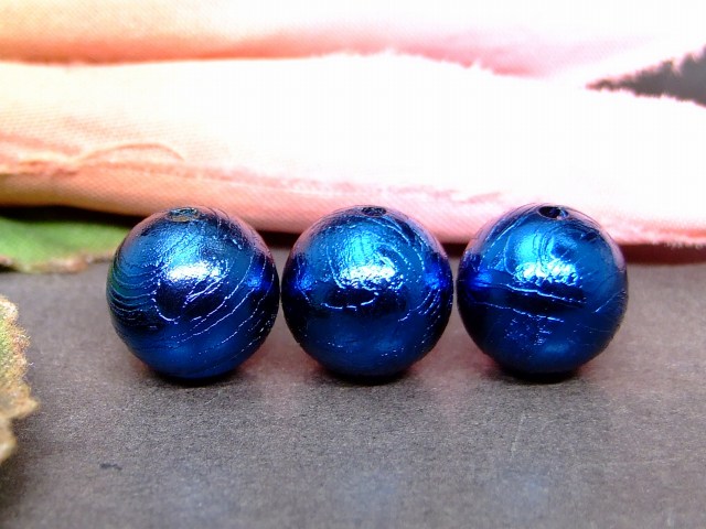 鉄隕石ギベオン ブレスレット ブルー GOLD STONE ギベオン 鉄隕石 メテオライト ブレスレット 6mm 新