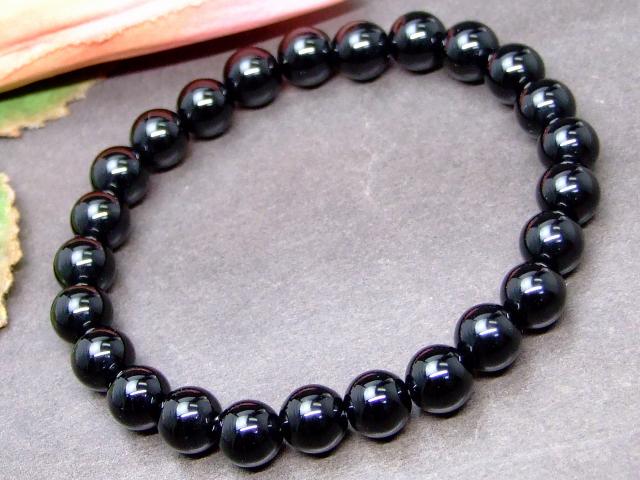 モリオン　18mm ブレスレット Amazon | [GOLD STONE] モリオン 黒水晶 ブレスレット 8mm