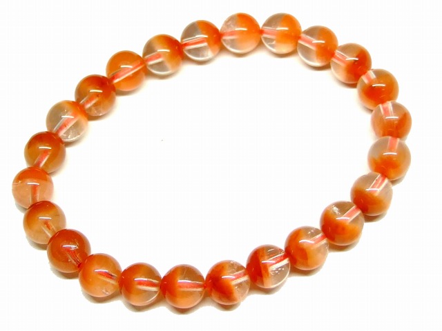 65505 ファントムラビットヘアルチルクォーツ 8mm 4A ブレスレット 内径16cm 針水晶 送料無料 ブラジル産 天然石 パワーストーン|天然石 パワーストーン hinryo