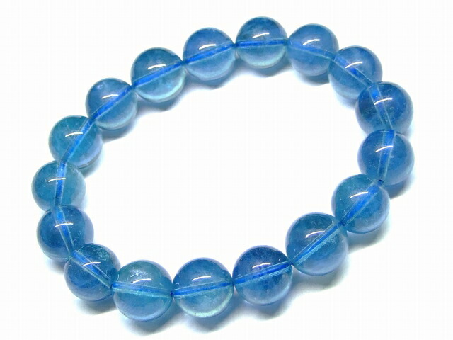 楽天市場】サンタマリア アクアマリン 高品質 ブレスレット 9.7mm 20cm