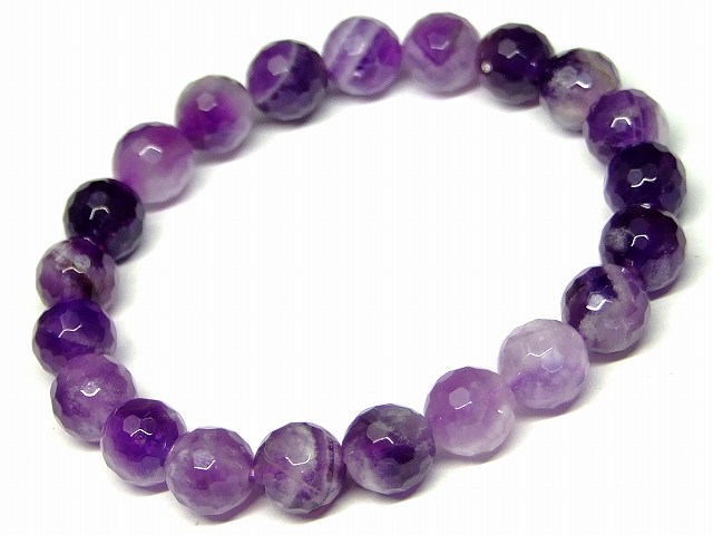 楽天市場】g3-567B ケープアメジスト 8mm 128面カット エレスチャル 1