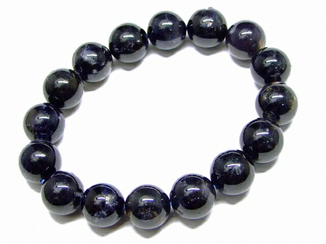 楽天市場】g3−694R アイオライト11mm A+ブレスレット 内径17cm 送料