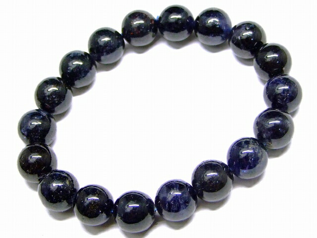 楽天市場】g3−694R アイオライト11mm A+ブレスレット 内径17cm 送料