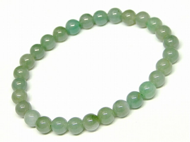 楽天市場】g3-19R ミャンマー翡翠 ヒスイ 6mm AA ブレスレット 内径