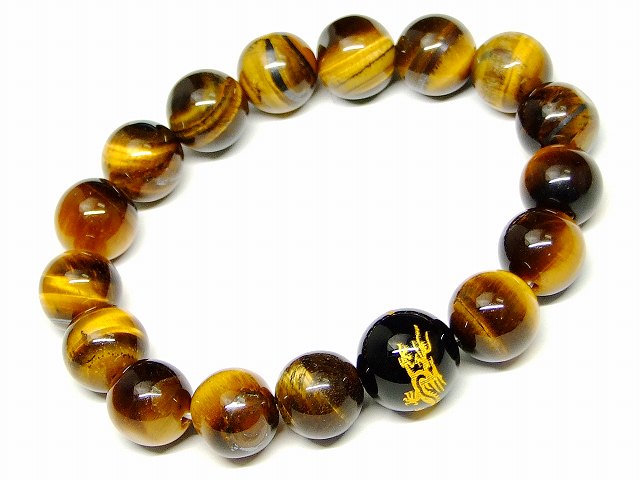 楽天市場】66195 今月の半額 わけあり 12mm イエロータイガーアイ 黄虎