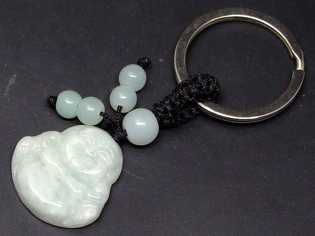 楽天市場】66857 今月の半額 わけあり ミャンマー翡翠 キーホルダー